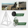 thumbnail image 5 of RV Stack Jacks 4 Pack with Storage Bag, Aluminum Stabilizer Jacks for RV Trailer Camper, Single Support Up to 6000 Lbs, Adjustable from 11" to 17", 5 of 5