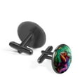 thumbnail image 2 of Chameleon Men's Cufflink for Formal Wear Made of Stainless Steel for Shirt Cufflink Applicable Scene, 2 of 6