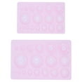 thumbnail image 4 of 2pcs Plastic Clay Making Tools DIY Clay Crafts Tool Half Ball Mini Clay Craft Molds, 4 of 8