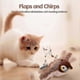 thumbnail image 2 of Interactive Flying Bird Cat Toy with Flapping Wings & Chirping Sound, 2 of 5