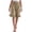 Khaki, variant on Womens Summer Ruffle Shorts High Waisted Straight Leg Short Pants Casual Dressy Comfy Pull On Shorts