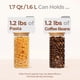 thumbnail image 3 of Juego de 3 frascos de vidrio para almacenamiento de alimentos ComSaf de 1.7 cuartos con tapas, 3 of 8