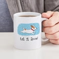 thumbnail image 6 of CafePress - Jack Russell Let It Snow Mug - 11 oz Ceramic Mug - Novelty Coffee Tea Cup, 6 of 6