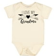 thumbnail image 3 of Inktastic I Love My Grandma Heart and Arrows Boys or Girls Baby Bodysuit, 3 of 5
