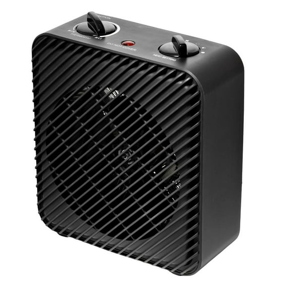 Calefactor Ventilador Eléctrico Pelonis Portátil con 3 Velocidades de 1500W Reacondicionado