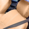 thumbnail image 3 of Fit For Toyota Car Seat Covers Full Set Leather 5-Seats Front Rear Protector New, 3 of 9