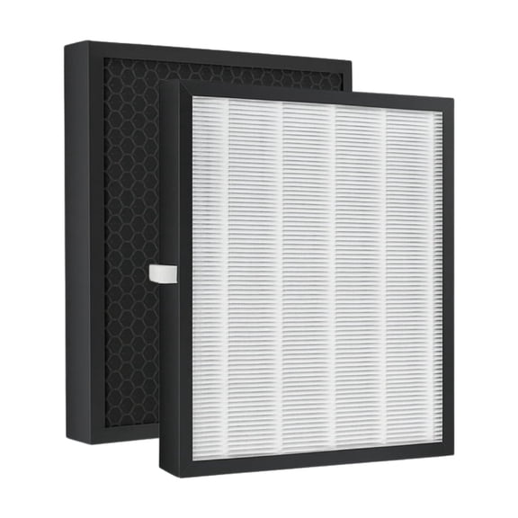 Nispira KJ217 Filter Replacement Compatible with MOOKA KJ217 Smart Large Air Purifier, 2 Pack
