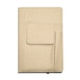 thumbnail image 1 of Hioecau Lined Journal Notebook for Men Women Fabric Cover A5 Size Notebook 200 Pages Thick Paper Journal with Pockets for Work Note Taking Writing, 1 of 8