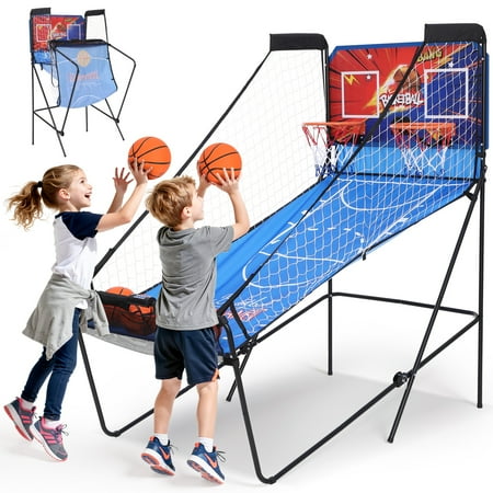 6.89FT-10.01FT Outdoor Basketball Hoop for Youth Adults/Kids SHINPT Portable Basketball Hoop with Water/Sand Base 34 Basketball Backboard with Rebound System Kids Basketball Equipment for Outdoor