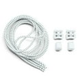 thumbnail image 2 of The Original Stretchlace | Quick Lock No Tie Shoelaces | Elastic Shoe Laces | One Size Fits All | Turns Footwear Into Speedy Slip-On Shoes | WHITE, 2 of 7