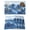 Blue, variant on Abstract Pine Trees Placemats Set of 4 Gray Forest Fogged Mist Contemporary Zen Place Mats Indoor Wipeable Table Mats Washable Cloth Dining Table Placemats for Kitchen Holiday Party Decor 13x19 Inch