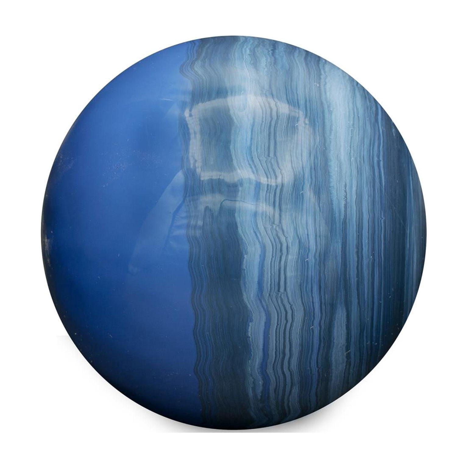 Madagascar Sapphire Decorative Metal Orbs- Medium