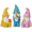 Color, variant on JUANCHENG 3Pcs Resin Gnome Garden Statue Outdoor Decor European Style Fairy Ornament