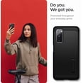 thumbnail image 2 of Funda Spigen Tough Armor Extreme Protection para Samsung Galaxy S20 FE 5G, color negro, 2 of 7