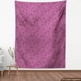 thumbnail image 4 of Floral Fabric by the Yard, Rhythmic Abstract Tulip Flowers Pattern in Purple Tones, Decorative Upholstery Fabric for Chairs & Home Accents, Magenta Mauve Taupe by Ambesonne, 4 of 5