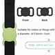 thumbnail image 3 of Funda Protectora De Silicona Compatible Con Airtags Finder Scratch Pet Loop Holder Compatible Con Apple Airtag Eigraketly EL017636-04, 3 of 5