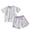 Purple B, variant on Yaayu Kids Girls Boys Clothes Outfits Set Shirt Shorts Sets Kids Summer Short-sleeved Top Shorts 2-piece Set, Sizes 0-10, Purple