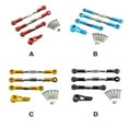 thumbnail image 4 of fastboy RC Car Pull Rods Accessories Set Metal Servo Connector Turnbuckle Linkage Rod Kit Upgrade Component Modified Components Blue, 4 of 7