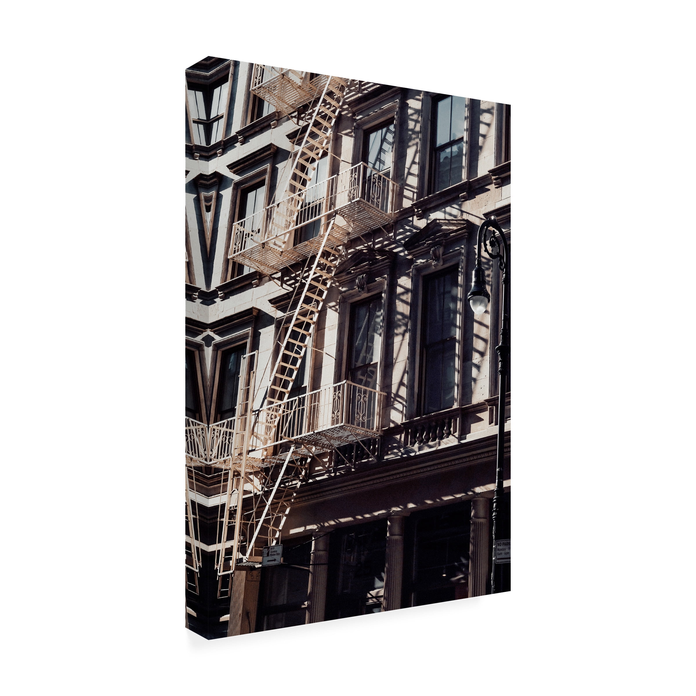 Rikard Martin 'New York City Fire Escapes 03' Canvas Art