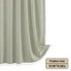 thumbnail image 2 of Cortina de Ducha Bohemia, Verde, 2 of 7