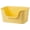 Yellow, variant on "Extra Large Litter Box with High Sides 25.27"" Lx17.83 Wx13.11 H,Anti-Splashing,Tool-Free Assembly,Multi Kitty Cat Litter Box,Jumbo (Grey) "