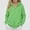 Mint Green, variant on WAVSUF Kids Girls Hooded Sweatshirt Soft Comfortable with Pockets Zipper Fleece Winter Active Pullover 7-8