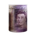 thumbnail image 2 of Creative Money Bank Tinplate Round Penny Bank Large para regalo en casa (GBP de gran tamaño) Likrtyny Libre de BPA, 2 of 9