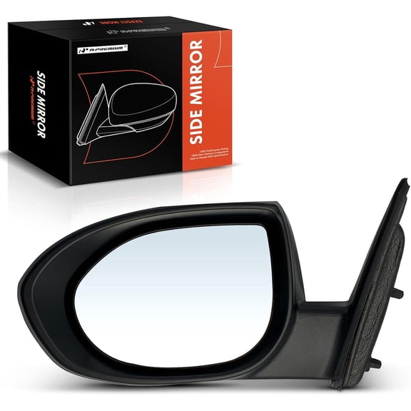 A-Premium Driver Side Power Door Mirror - Compatible with Mazda 6 2009 2010 2011 2012 2013 - Non-Heated Non-Folding Black Outside Rear View Mirror - Replace# GS3L6918ZB