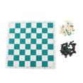 thumbnail image 4 of Jeu d'Échecs de Voyage Portable, Plateau d'Échecs Roulable pour Réunions Familiales, Hauteur 75MM, 4 of 6