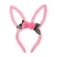 thumbnail image 3 of Runquan Easter Rabbit Ears Headband Bunny Headband for Carnival Performance Birthday Pink, 3 of 8