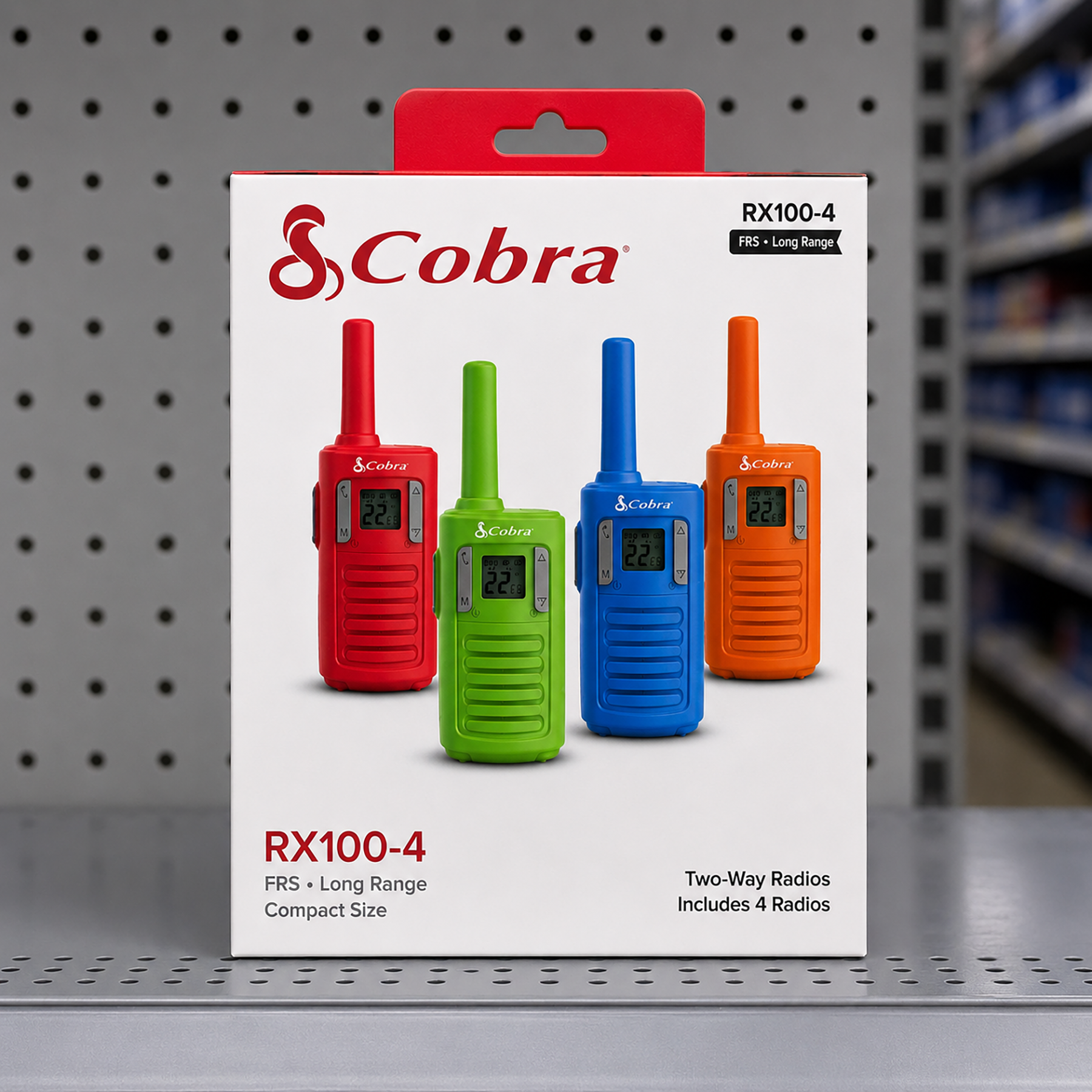 Cobra RX100 Family Walkie Talkies 4-Pack photo 8