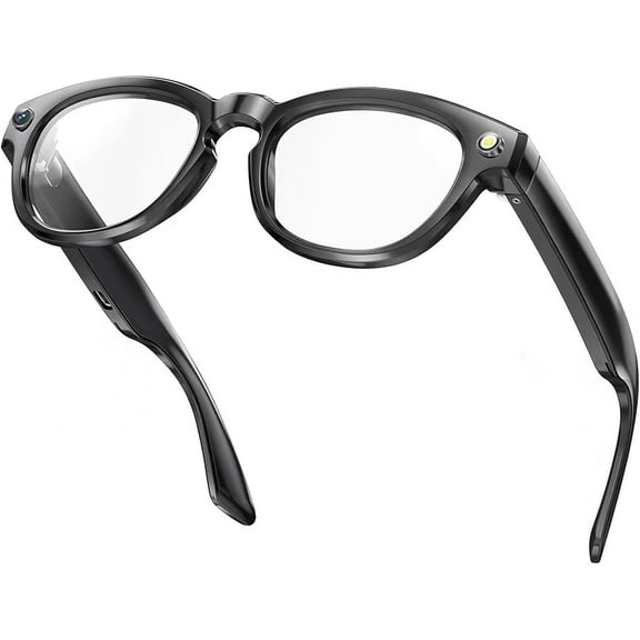 AI Smart Camera Glasses with 1080P HD Video & Photo, Bluetooth 5.3 Audio, Dual Mic Noise Reduction, Touch Control, TR90 Frame, Magnetic Fast Charging, Outdoor Sports & Travel Sunglasses