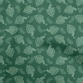 thumbnail image 1 of oneOone Cotton Poplin Twill Green Fabric Asian Paisley Sewing Craft Projects Fabric Prints By Yard 56 Inch Wide, 1 of 4