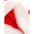 thumbnail image 4 of Toddler Kids Girls Christmas Skirt Outfit Sequined Long Sleeve Red Top Mini Skirt Fall Outfits Set for Girls 1-6 Years, 4 of 9