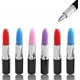 thumbnail image 1 of Bolígrafo en forma de lápiz labial, 10 PCS Bolígrafos creativos Lápiz labial multicolor Bolígrafo lindo Novedad Papelería de oficina Estudiantes Regalo para niños JAMW Sencillez, 1 of 5