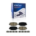 thumbnail image 4 of Detroit Axle - Front and Rear 6pc Brake Pads Kit for Chrysler Town & Country Dodge Grand Caravan Journey Ram C/V VW Routan, 4 Ceramic Brake Pads Replacement, 4 of 7
