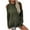 Army Green, variant on IROINNID Womens Sweater Knit Cold Shoulder Pullover Sweater Solid Color Comfy Mid-Length Long Sleeve Crew T-Shirt Blouse Tops Sweater