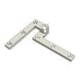 thumbnail image 2 of Deltana PH60U14 4.37 x 0.62 x 1.87 in. Hinge, Bright Nickel - Solid, 2 of 2