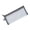 gray, variant on Large Mesh Cosmetic Brush Holder Case Travel Makeup Organizer Bag Pouch