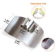 thumbnail image 5 of Protector de dedos anticortes multifuncional de acero inoxidable, utensilio de cocina de 4 piezas, Protector de manos para picar JM, 5 of 5
