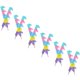 thumbnail image 5 of 12 lápices apilables de unicornio con forma de dibujos animados, premios para estudiantes., 5 of 6