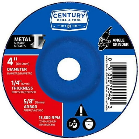 

Metal Grinding Wheel Type 27 - 4 x 0.25 in.