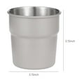 thumbnail image 2 of Stainless Steel Camping Cup under $5! kkbbma Stainless Steel Camping Cup, 300mL Outdoor Drinkware for Coffee Beer and Beverages, Food Grade 304 Material, 2 of 6
