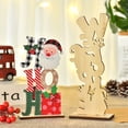 thumbnail image 4 of Cateissary Adorno navideño con letras de para Festival, Navidad, hogar, comedor, Bar, Hotel, cafetería, sala de estar, dormitorio, Kits de decoración para fiestas tipo 6, 4 of 6