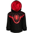thumbnail image 2 of Marvel Spider-Man Miles Morales Little Boys Fleece Athletic Hoodie Toddler to Big Kid, 2 of 5