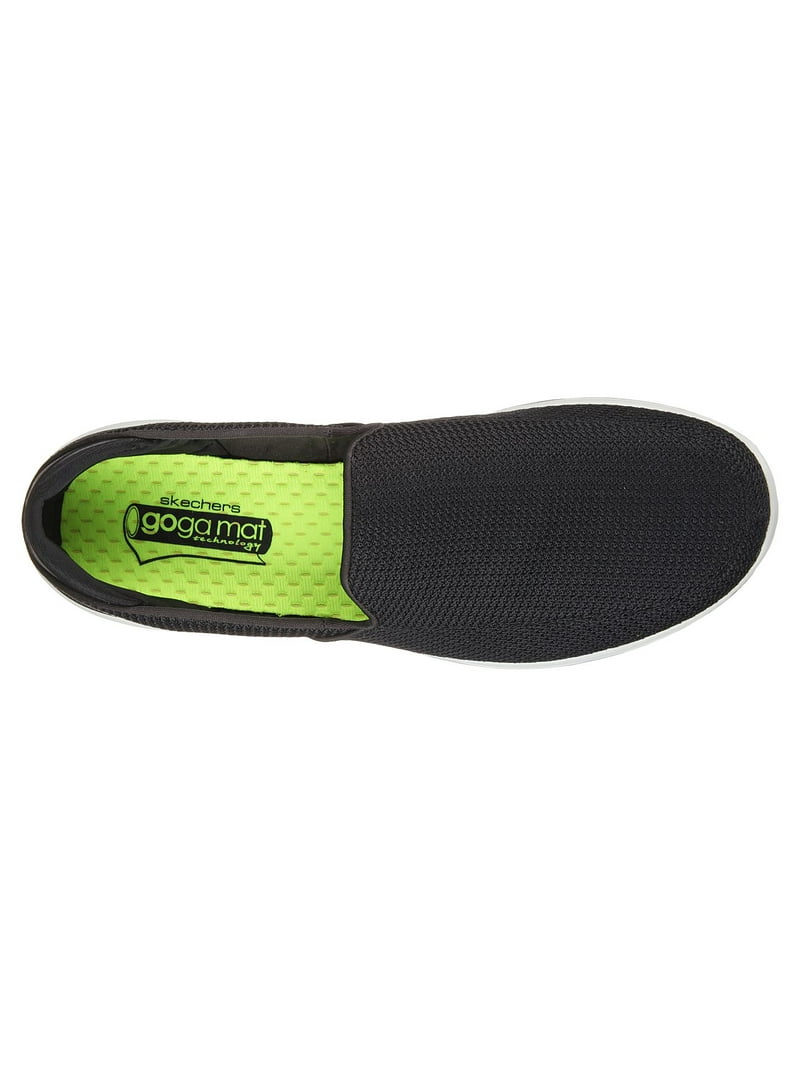 Skechers Performance Go Walk 3 Slip-On Walking Shoe, Black/Grey, 9.5 M Walmart.com