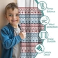thumbnail image 3 of Blackout Kids Curtains,Christmas Folk Pattern Childrens Insulated Curtains Set Of 2,Bedroom Essentials,Toddler Room Decor 42"x84", 3 of 5