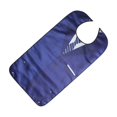 thumbnail image 4 of Decodeary Adult Bib Clothing Protector Waterproof Reusable Adult Bib Suitable For Eating Creative Suit Pattern Bibs Style A, 4 of 6