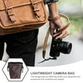 thumbnail image 4 of EeaseCA Camera Storage Protective Bag Camera Case Shakeproof Camera Liner Pack Brown Size S, 4 of 8