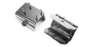 Genuine Mopar P4120077 Front//Rear Offset Spring Hanger Bracket Set